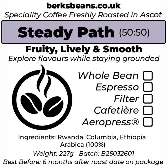 Steady Path Low-caf Blend (50:50) π¨ Flash Sale !!! π¨